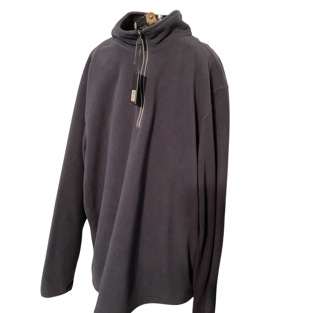 Colorado Clothing Tech Series Mens XXL Navy Blue Fleece Quarter Zip Pull CC8190